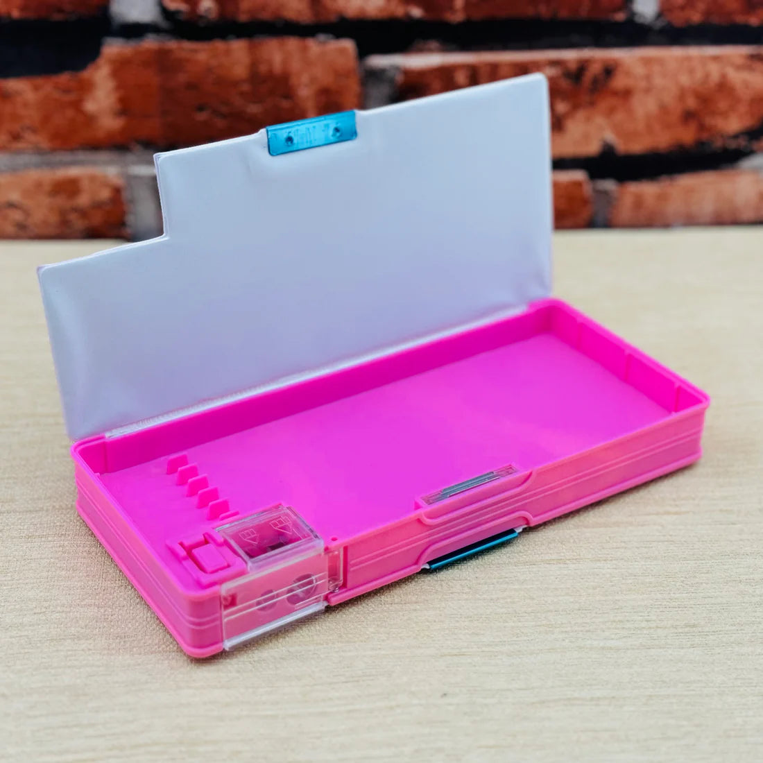 Unicorn Geometry Pencil Box For Kids | Pink