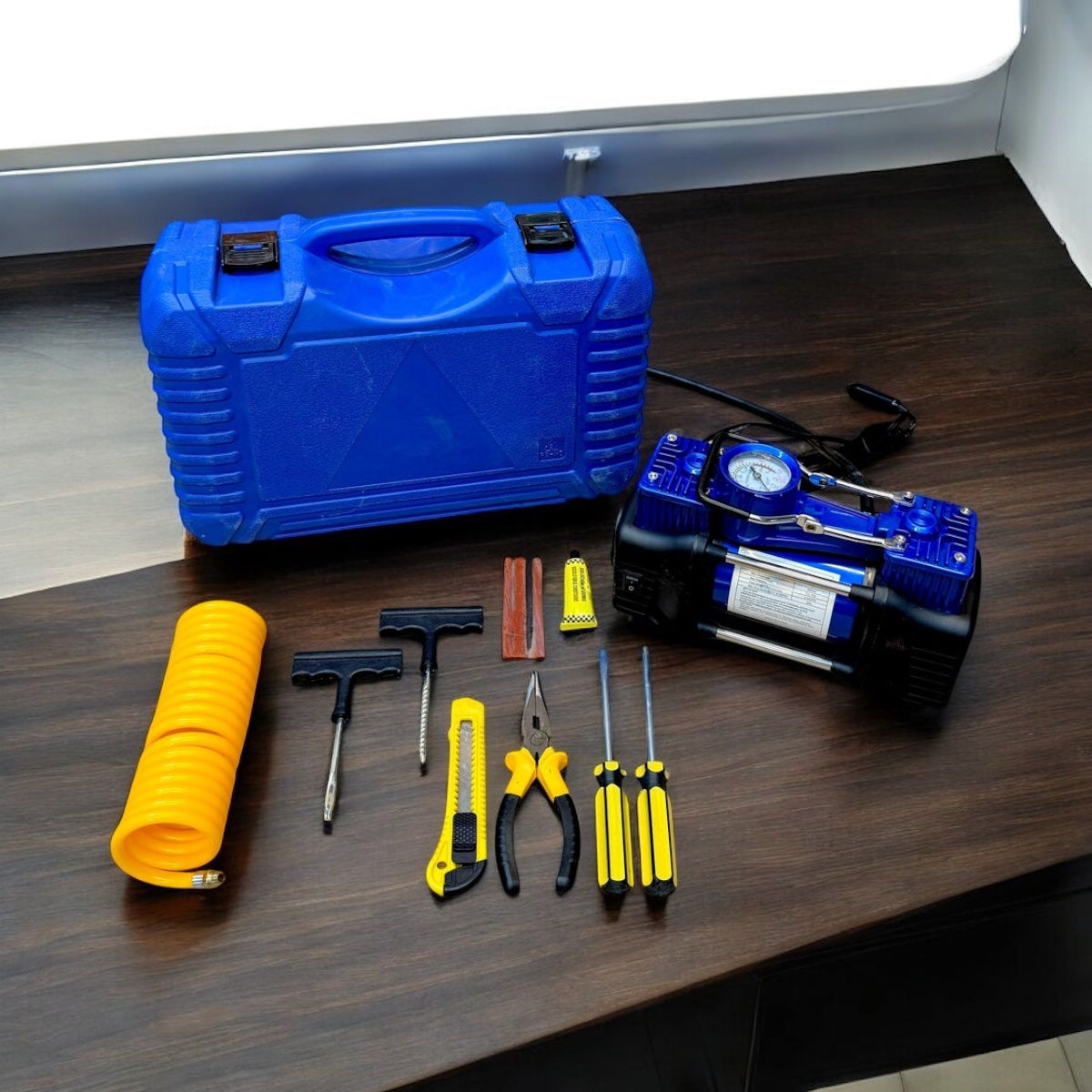 Imported 10-in-1 Complete Tire Inflator Set