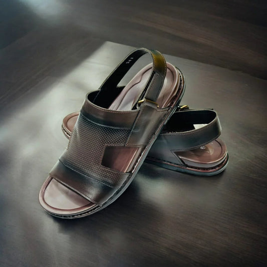 Premium Men's Leather Sandals | Style & Comfort Combined