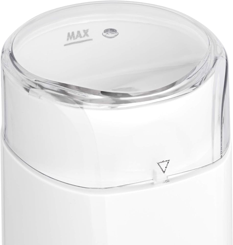 Amazon Basics Electric Coffee Grinder, White