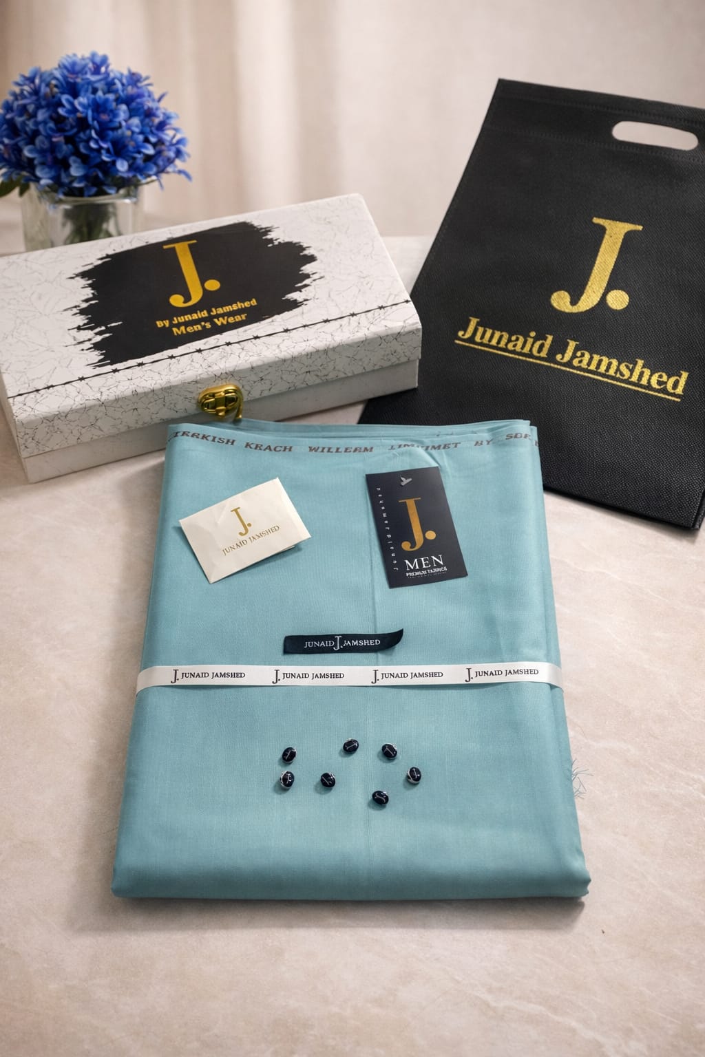 Premium J. Boski Fabric for Men | Luxury Boski