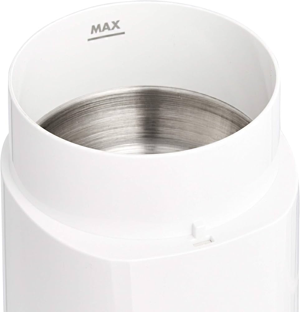 Amazon Basics Electric Coffee Grinder, White