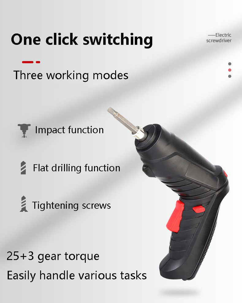 EAMOM Portable Household Electric Screw Driver Set