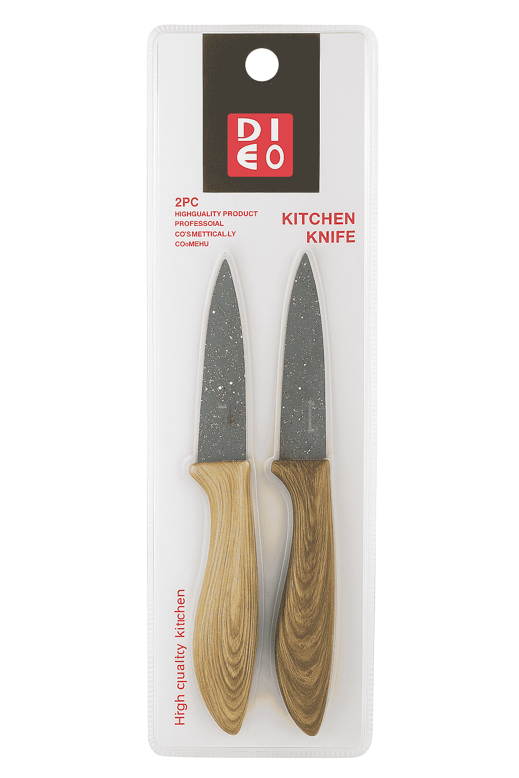 DIEO 2-Piece Kitchen Knife Set - Sharp Stainless Steel Knives