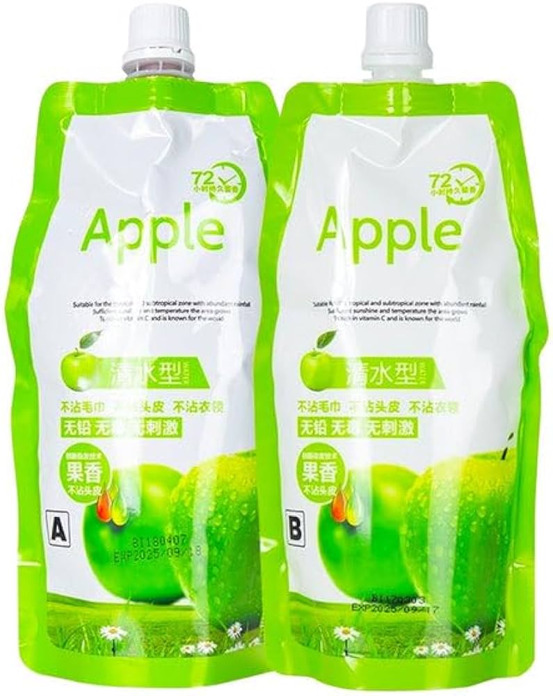 Apple Dye For Hair & Beard Ammonia Free Apple Hair Dy for Men Original Set of 2-1000ml