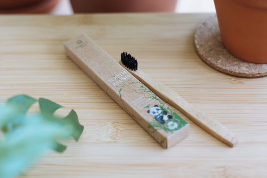 Imported Bamboo Toothbrush | pack of 12 - Armaa Store