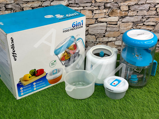 6-in-1 Effeline Multifunction Food Processor