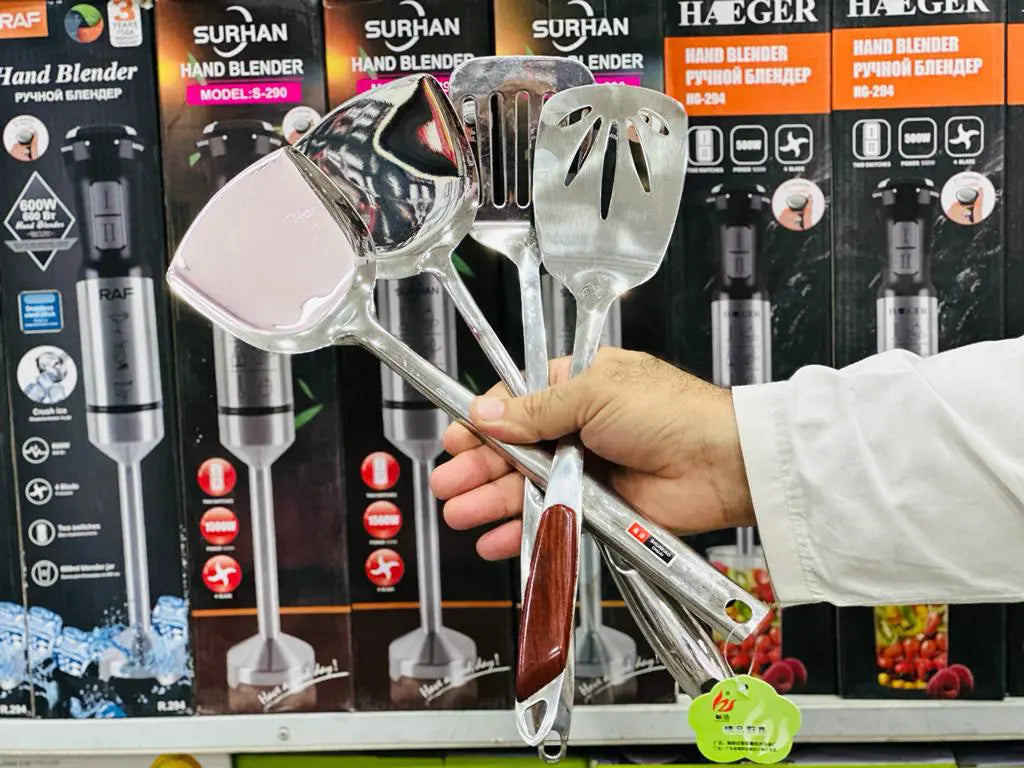 Stainless Steel Kitchenware Spatula Spoon Set
