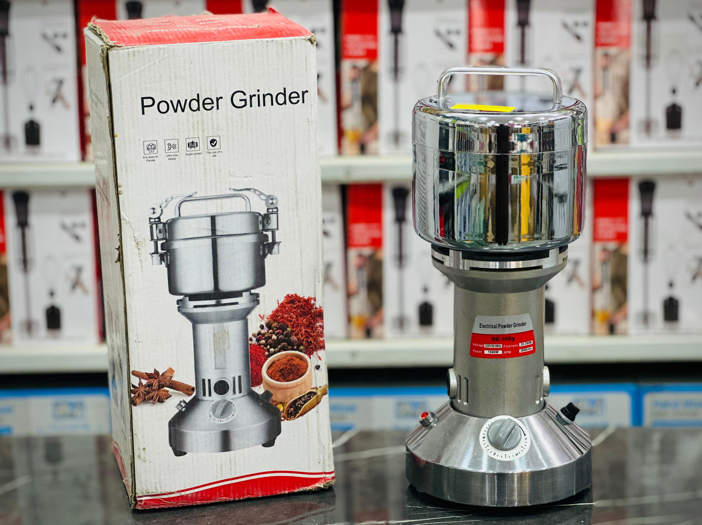 Silver Crest Powder Grinder and Mill Grinder
