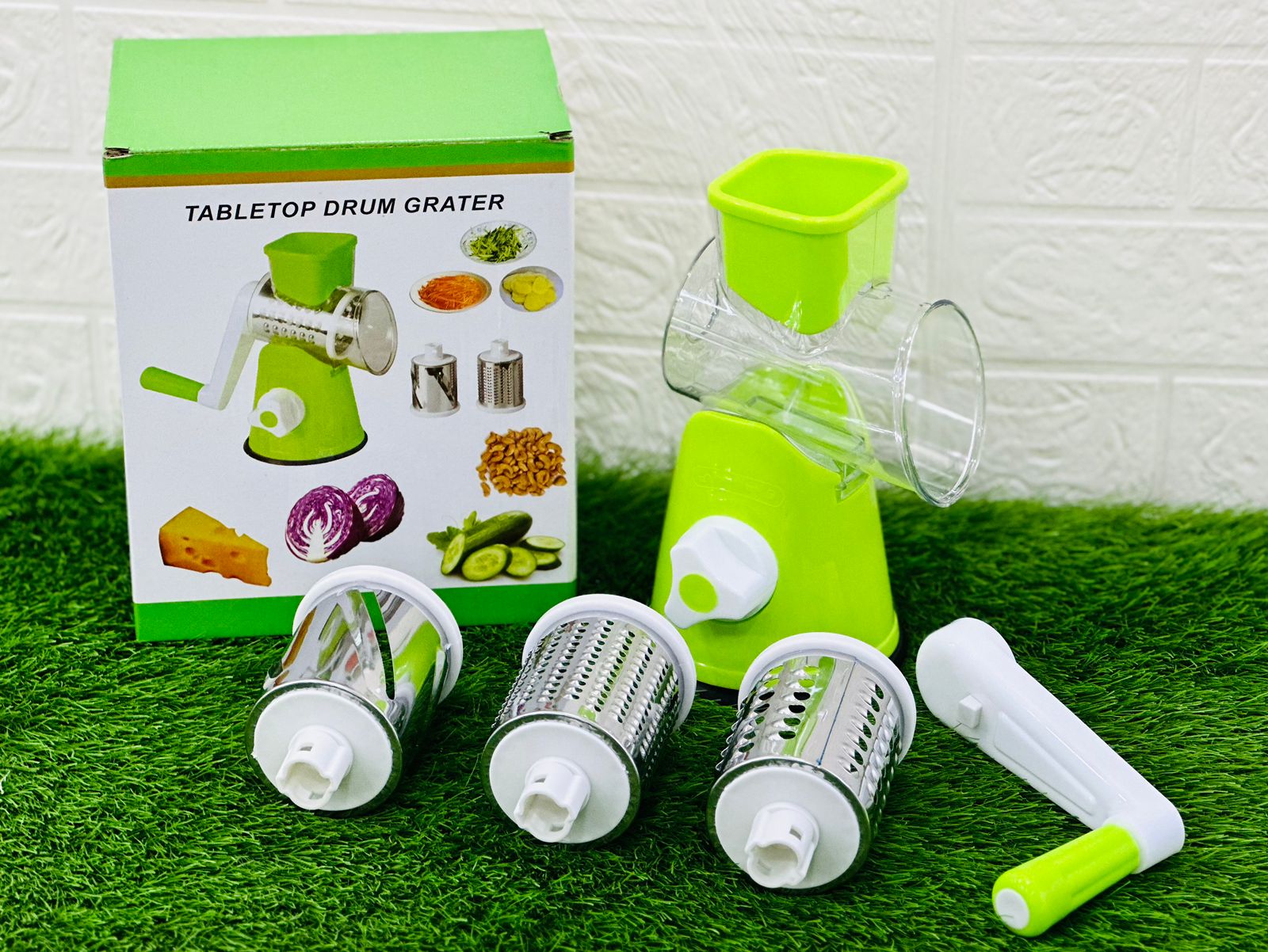 3 in 1 Tabletop Vegetable Cutter Grater