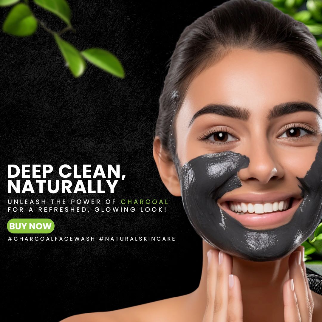Godrej Activated Charcoal Whitening Face Wash 100ml - Deep Cleansing Formula