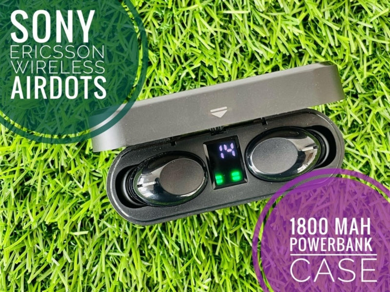 Sony Ericson A1 Wireless Airdots with 1800mAh Power Bank