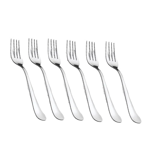 Stainless Spoons | Designed 6 spoon 6 forks set