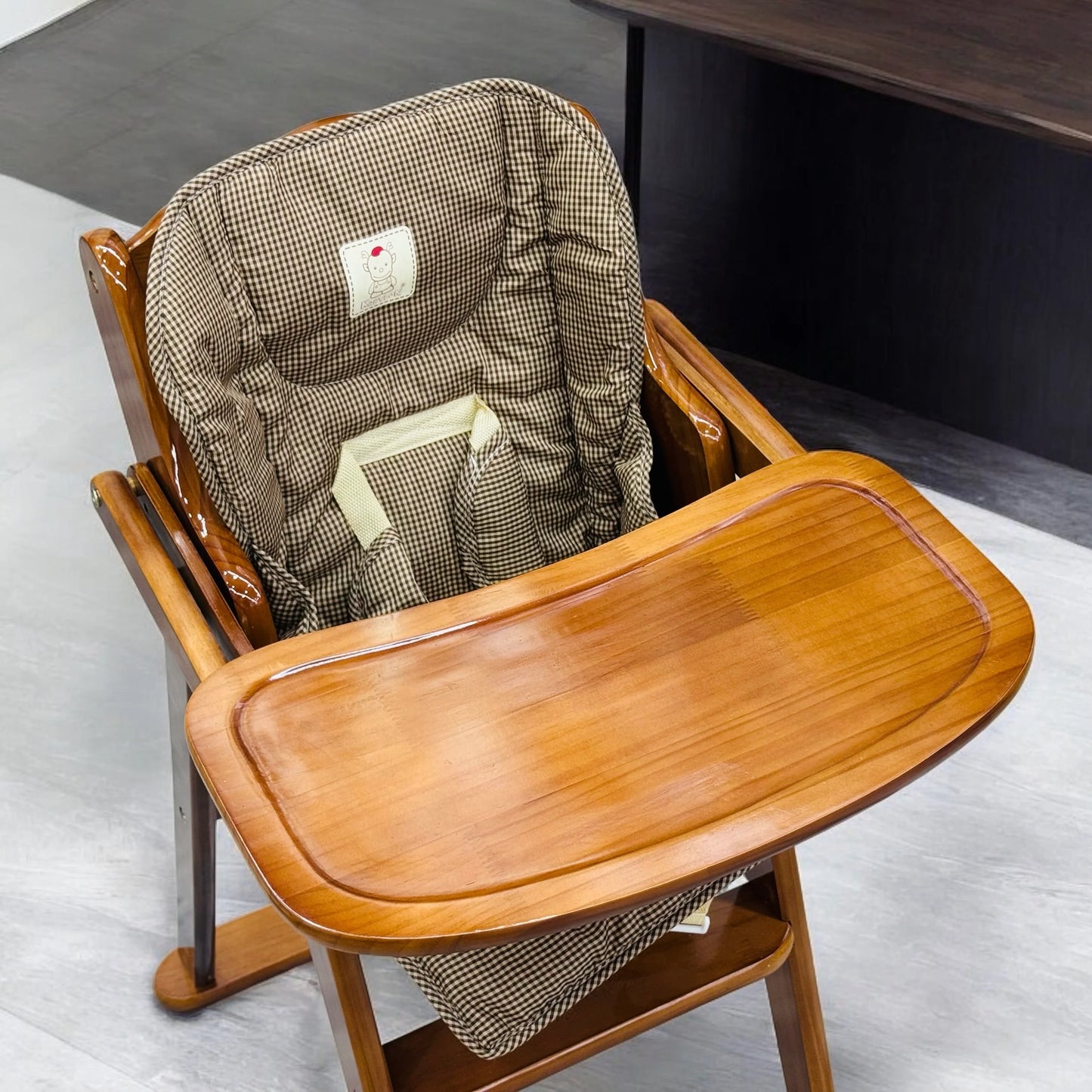 Exquisite Imported Baby Wooden Chair – Elegant, Safe, and Sturdy!