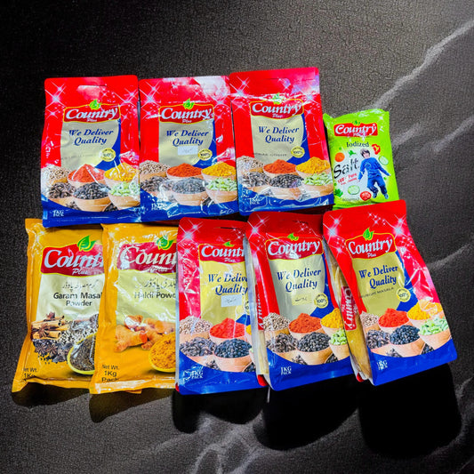 9 Pack of 1 kg Masala Deal – 1kg | Essential Spice Collection for Everyday Cooking
