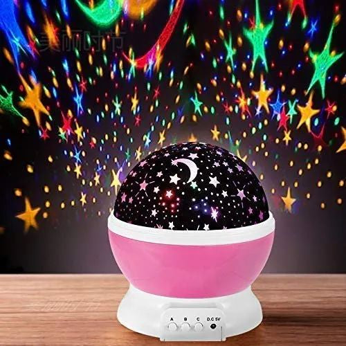 Star Master Dream Color Changing Rotating Projection Lamp
