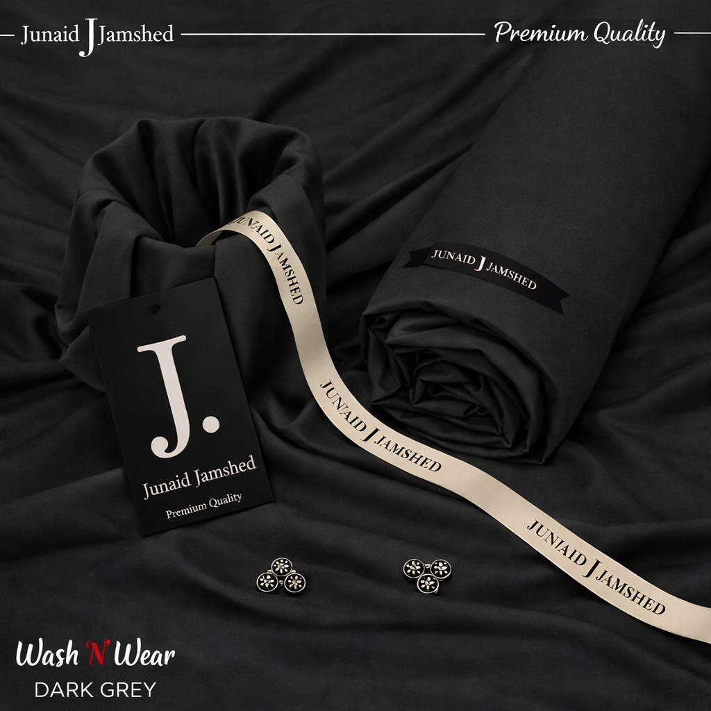 Premium J. Boski Fabric for Men | Luxury Boski | DARK GREY