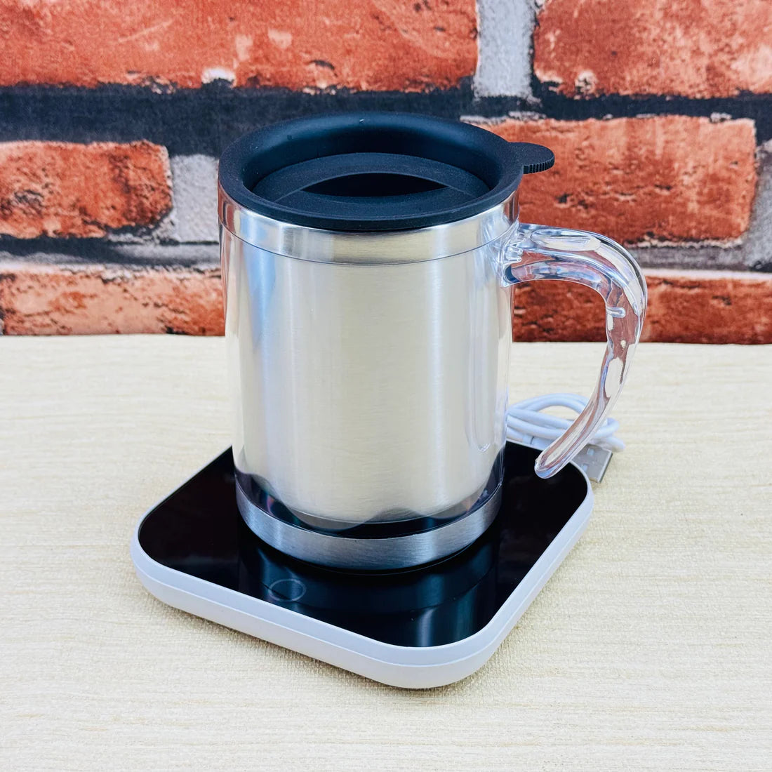 USB Electric cup warmer | 2 pieces set