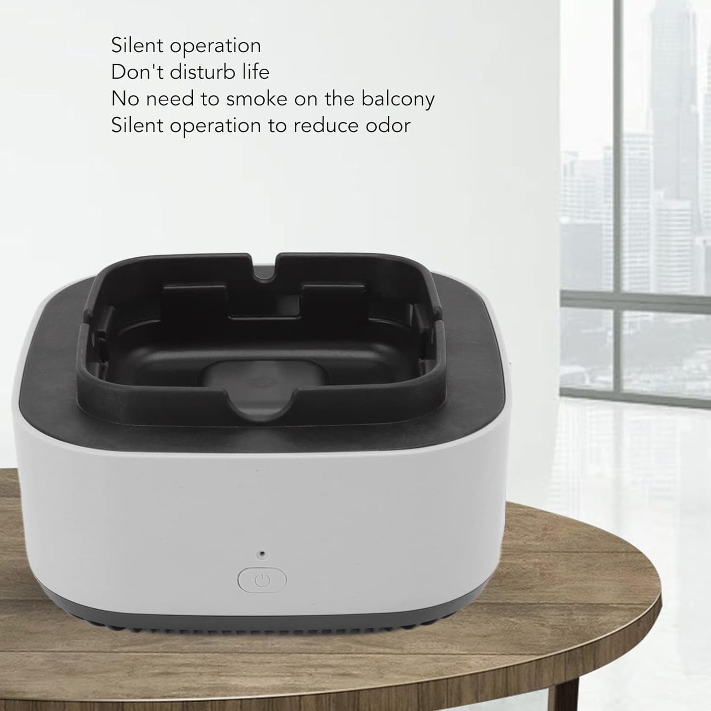 Smokeless Ashtray for Cigarettes – Portable Negative Ion Air Purifier