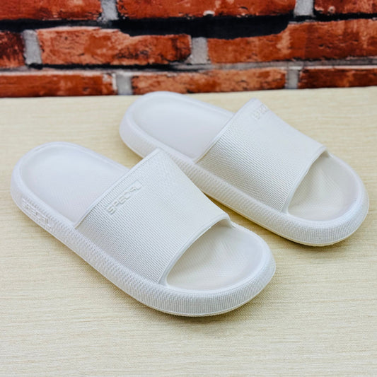 Mens Classic Chappals | Off White Color