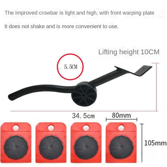 Furniture Movers Sliders Home Appliance Roller Storage Holders for Sofas Tables Beds Refrigerator Moving Kitchen Bathroom Racks - Armaa Store