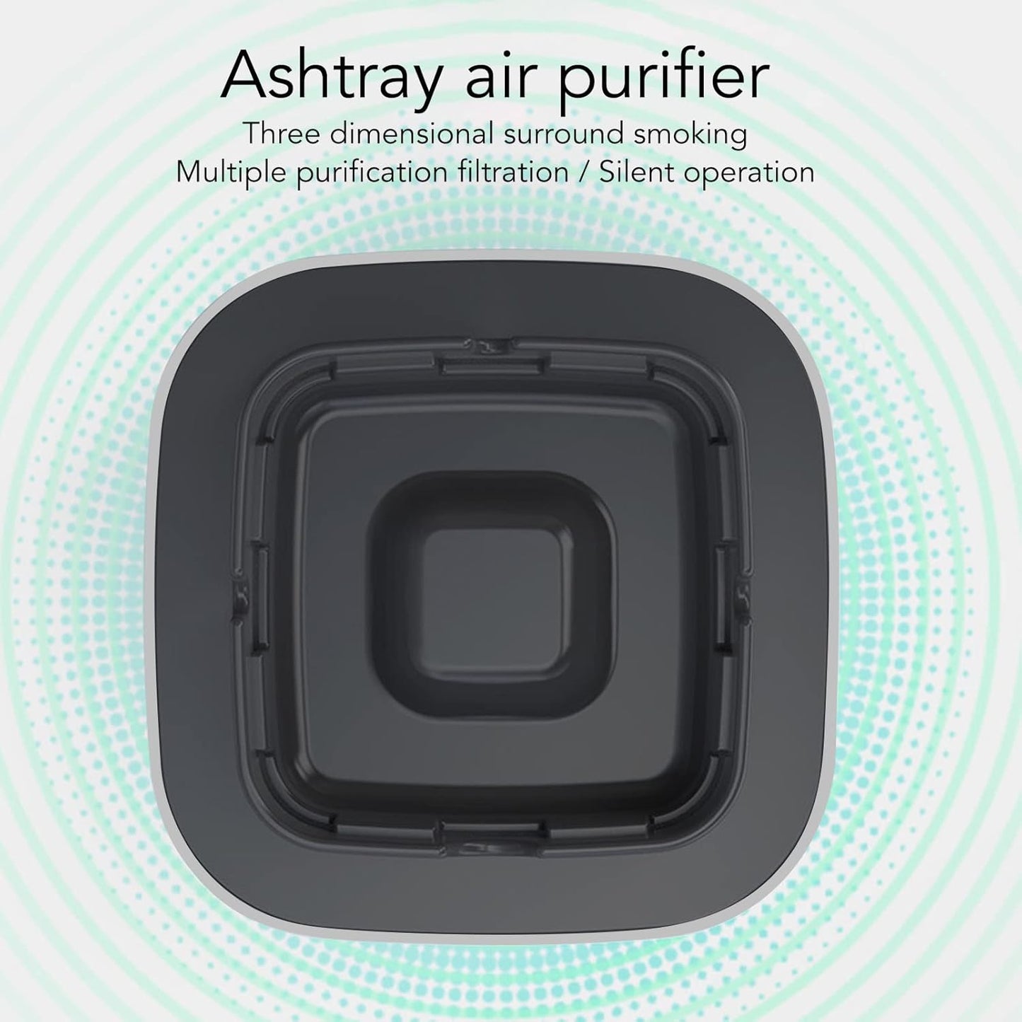 Smokeless Ashtray for Cigarettes – Portable Negative Ion Air Purifier