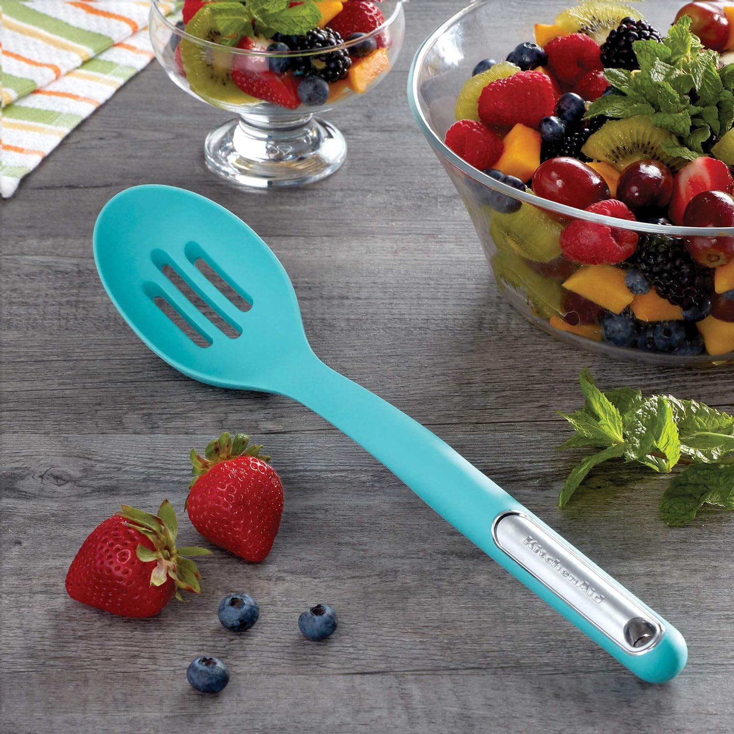 Spoon Picture In Store KitchenAid Silicone Slotted Spoon – Armaa Store
