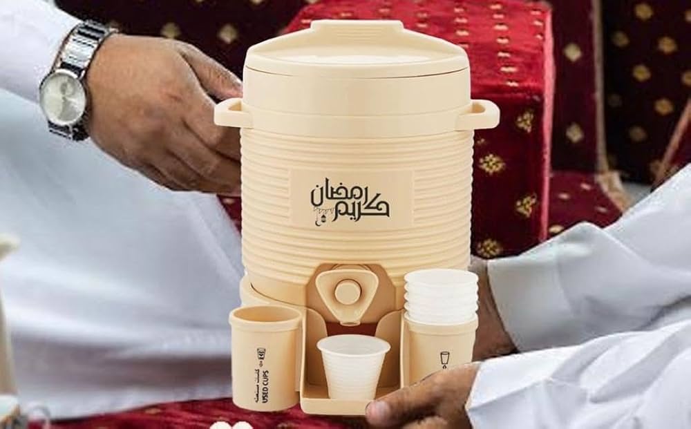 Mini Zamzam Dispenser 2L with 50ml ZamZam water Bottle - Armaa Store