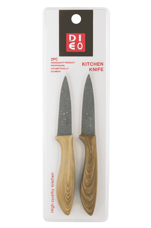 DIEO 2-Piece Kitchen Knife Set - Sharp Stainless Steel Knives