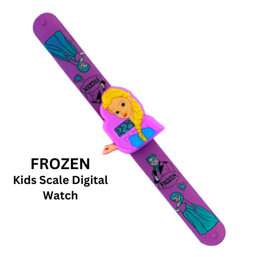 4pcs Watch For Kids Boys Girls Digital Scale Strip Cartoon Character watches