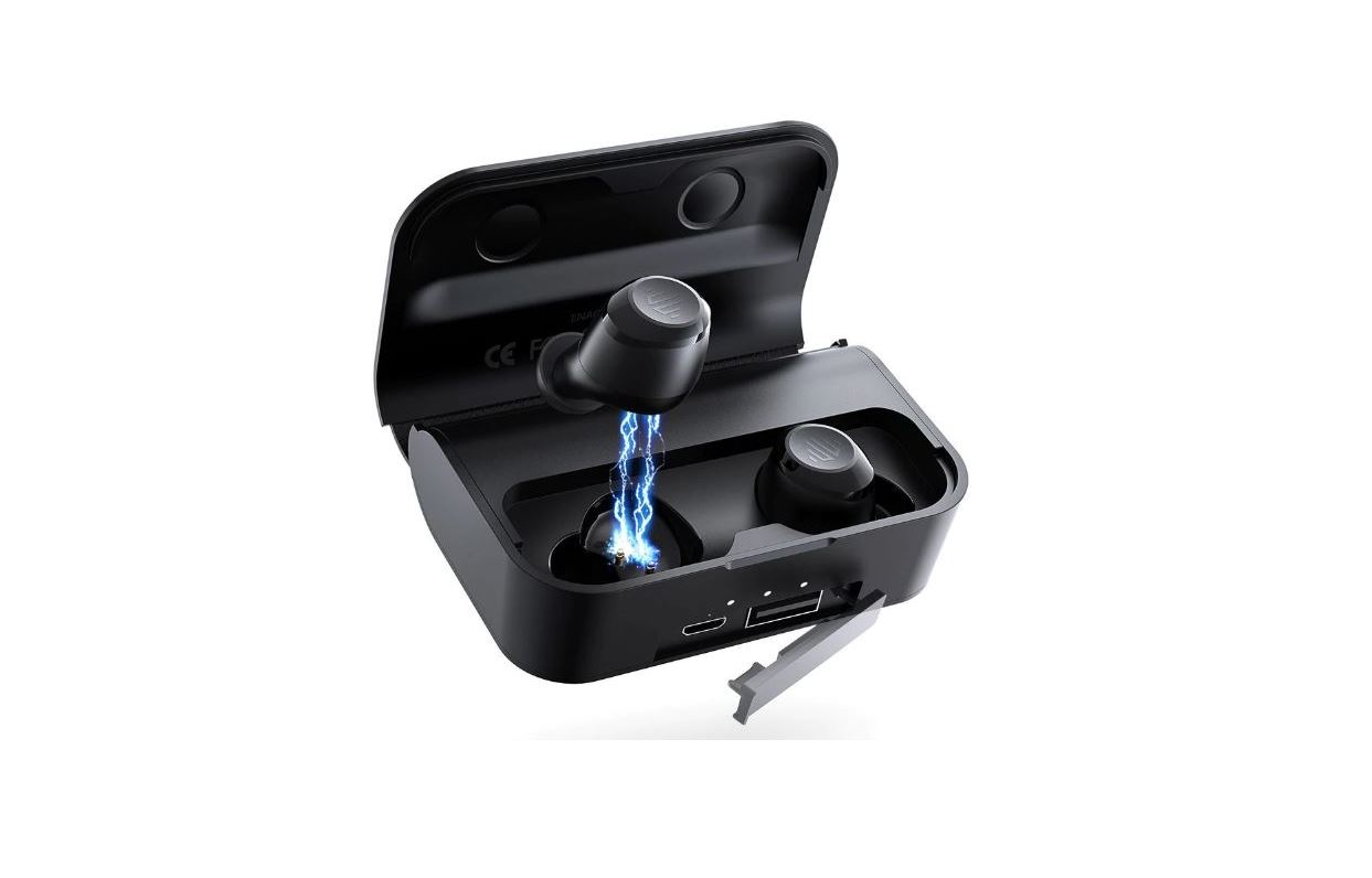 Enacfire F1 Wireless Earbuds with 2600mAh Power Bank