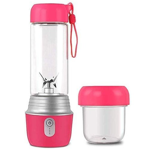 Mini Sport Rechargeable 6 Blade Fruit Blender & Smoothie Maker With Milk Shaker - Armaa Store