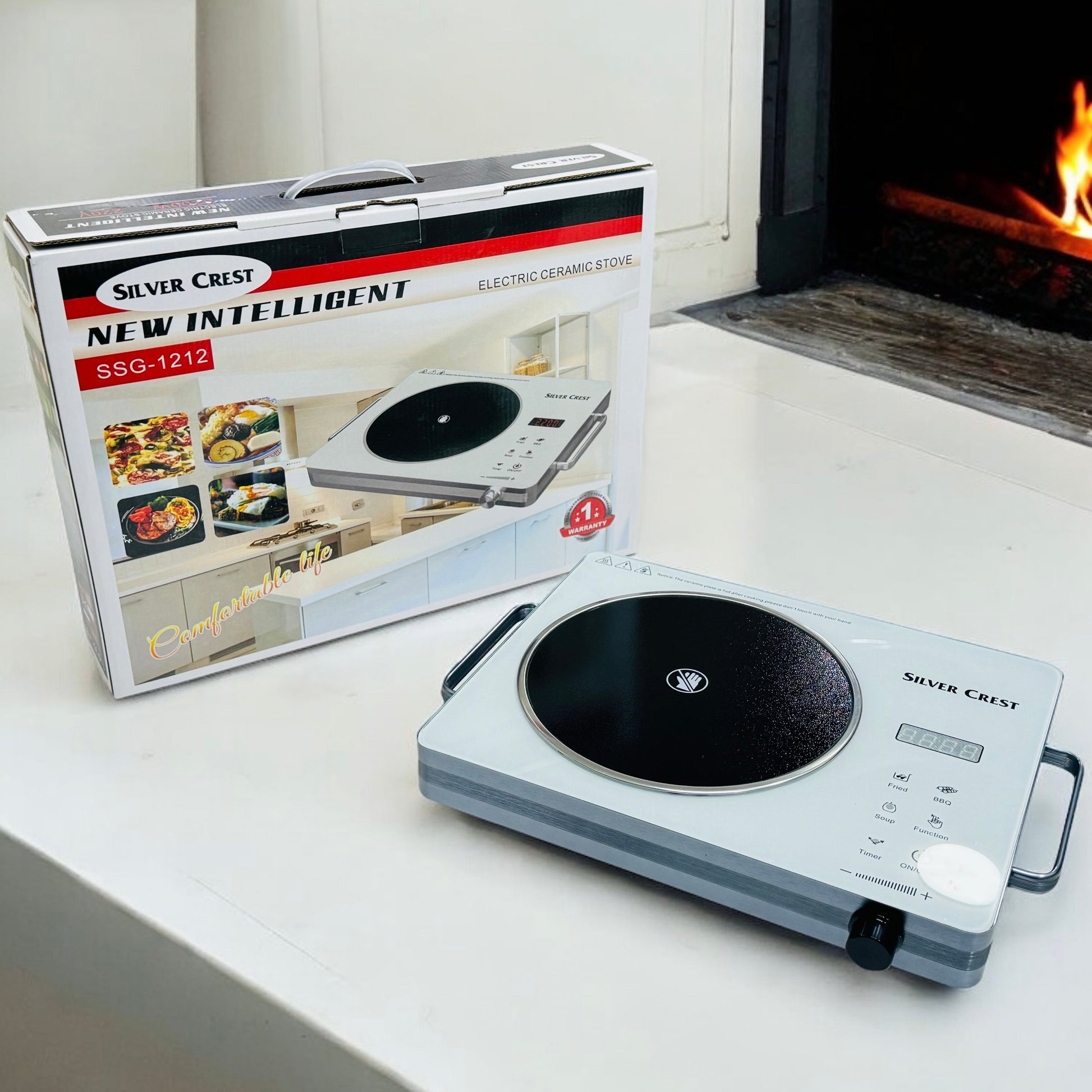 Silver Crest Electric Ceramic Stove - Armaa Store