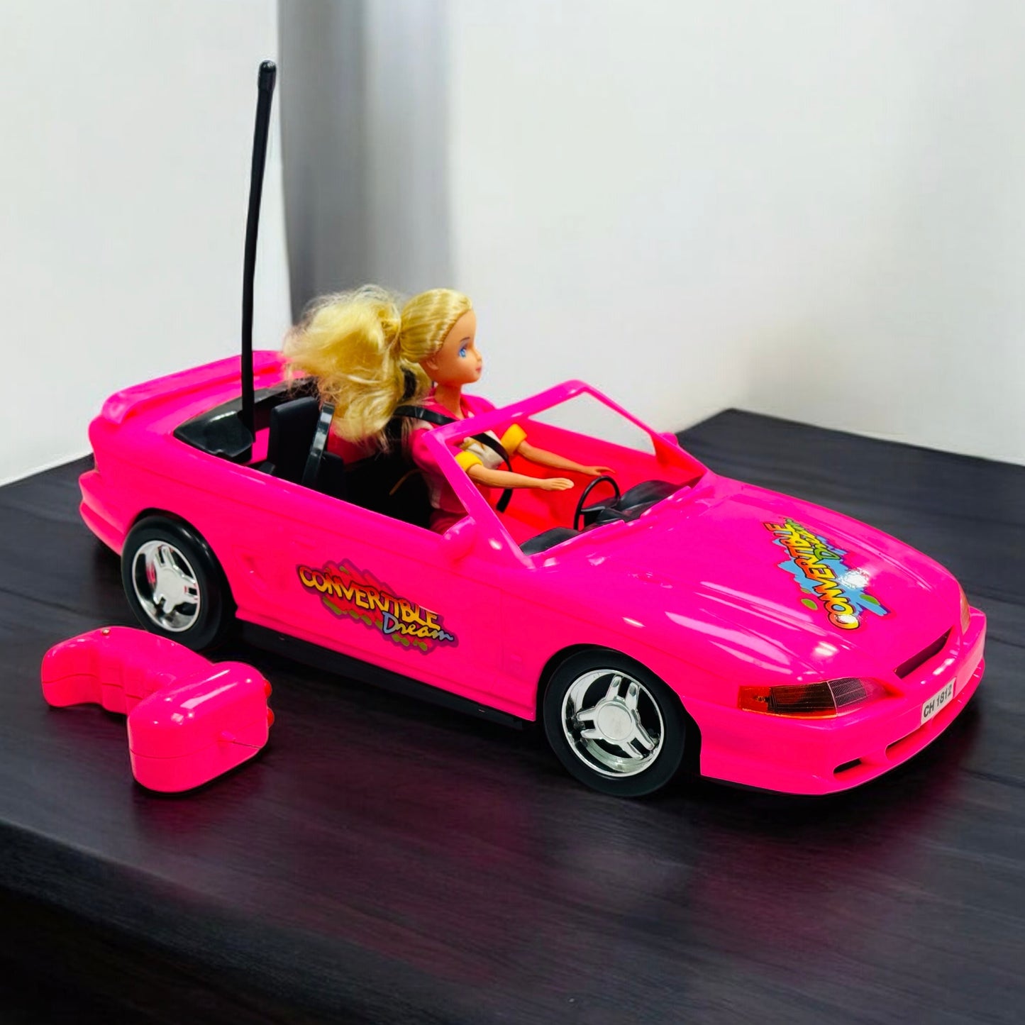 Barbie Vintage Hot Pink Touch Top Convertible Toy