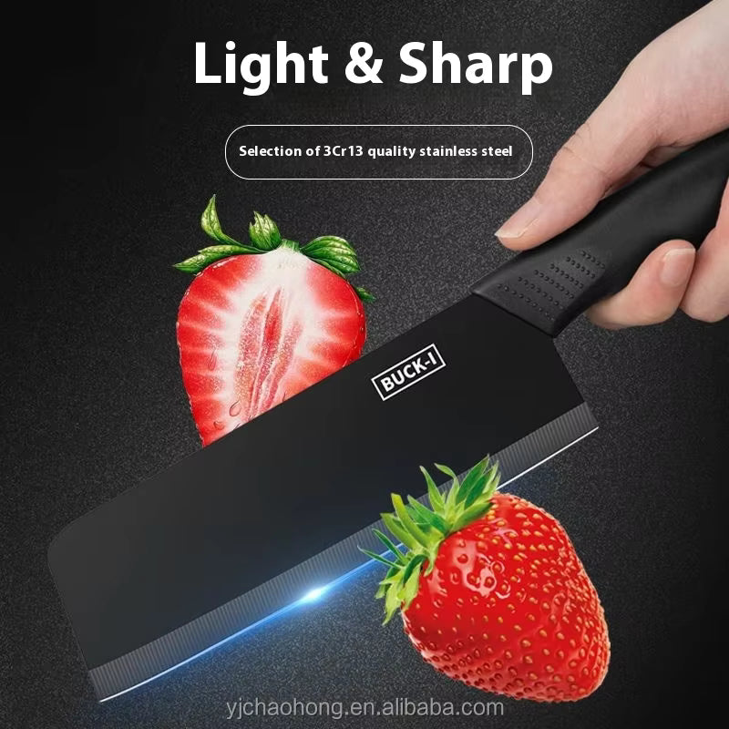 Buck-I Meat Cleaver - Sharp Stainless Steel Bone Cutting Knife