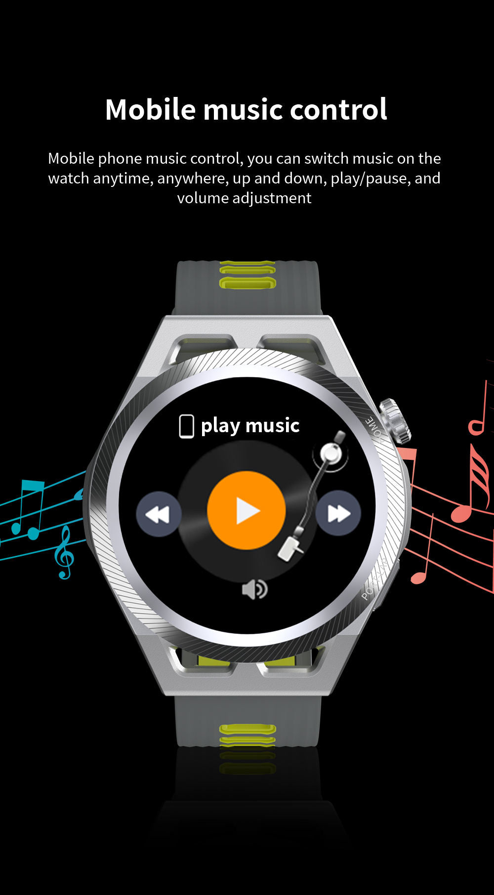 IP67 Waterproof Smartwatch with Heart Rate & Sleep Monitoring