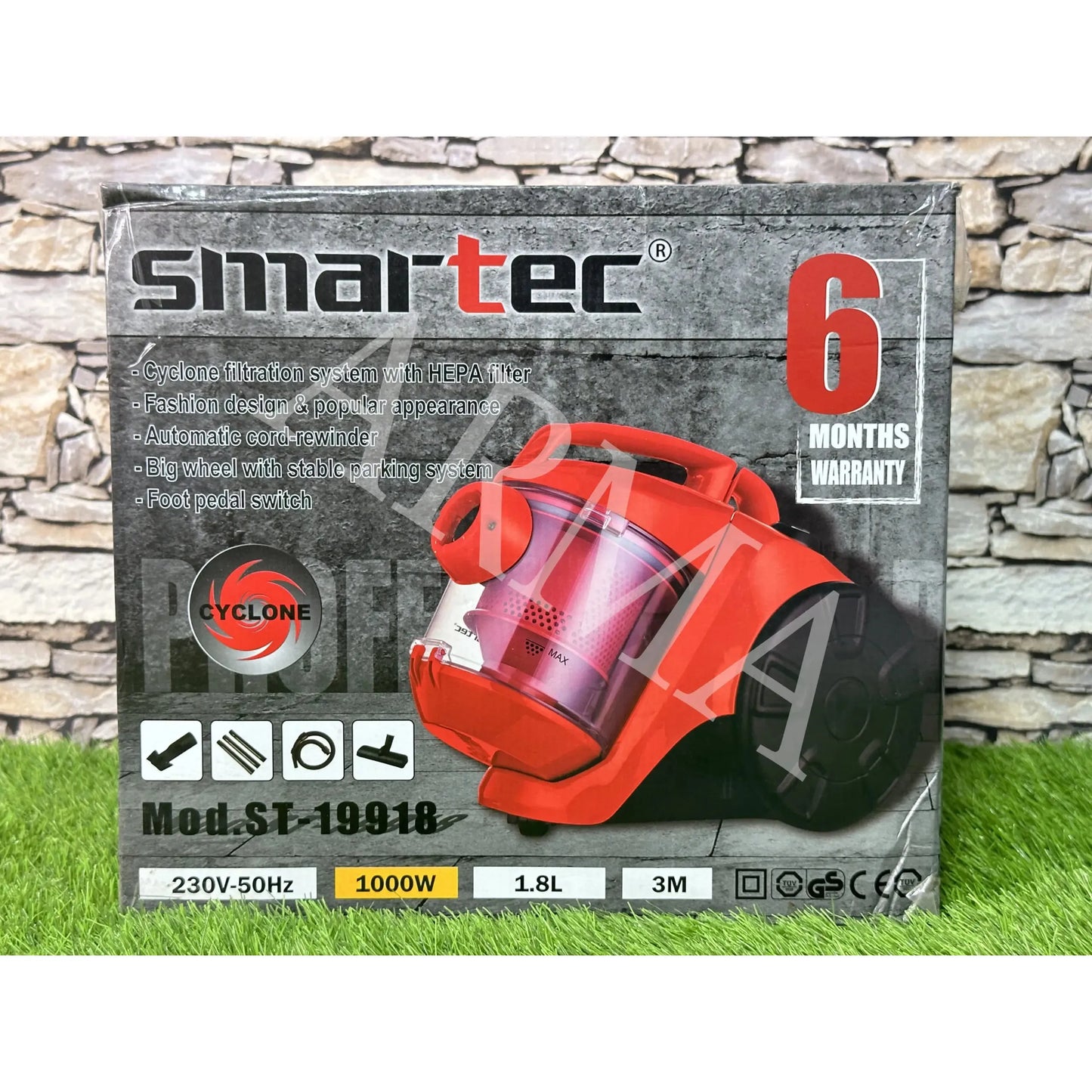 Smart Tec Vacuum Cleaner | 1.8L Cleaner