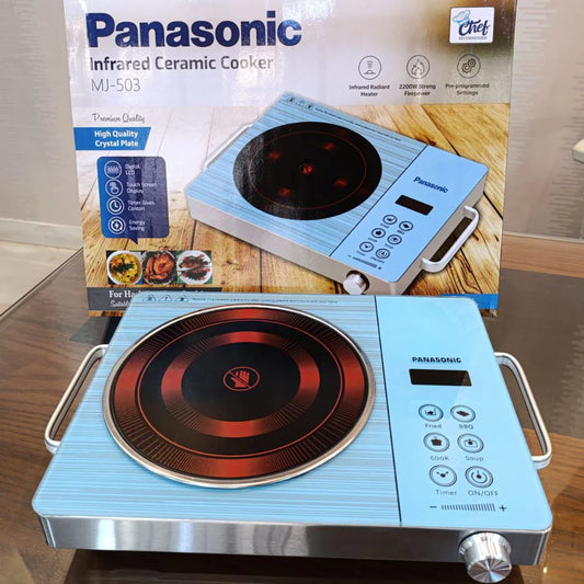 Panasonic Electric Infrared Cooker MJ-593 - 2200W Hot & Induction Plate