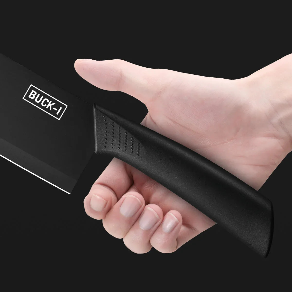 Buck-I Meat Cleaver - Sharp Stainless Steel Bone Cutting Knife