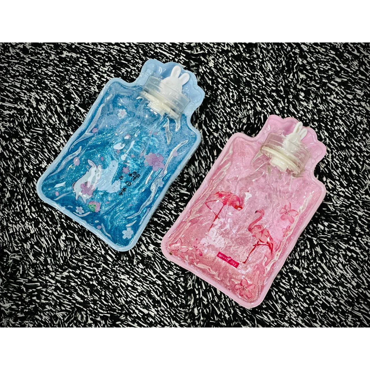 Transparent Hot And Cool Water Bottle | 4 Pieces Set