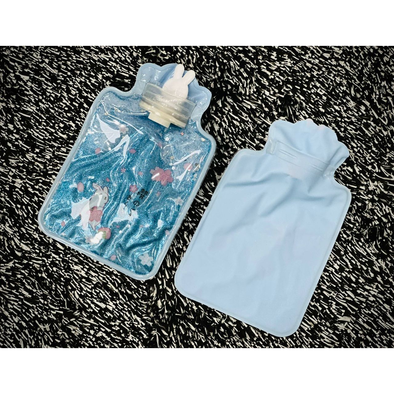 Transparent Hot And Cool Water Bottle | 4 Pieces Set