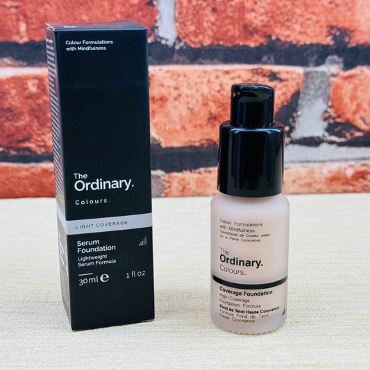 The Ordinary. Colours. Serum Foundation, Light Coverage