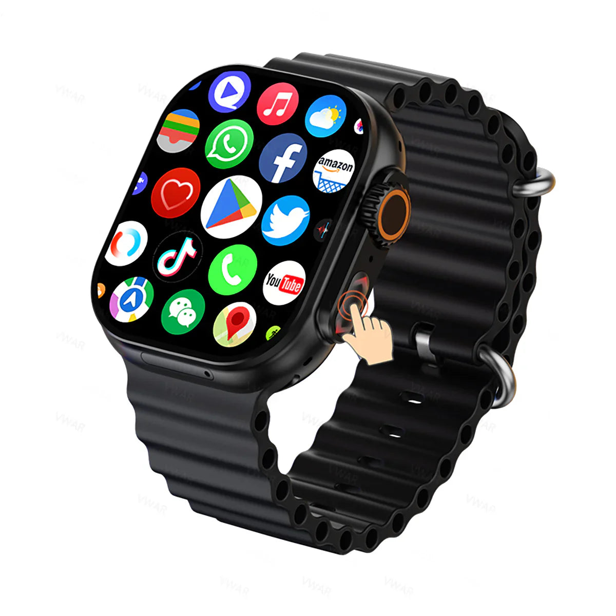 Maixinn 7 in 1 Ultra Smart Watch 3 - Max 600 (49mm)