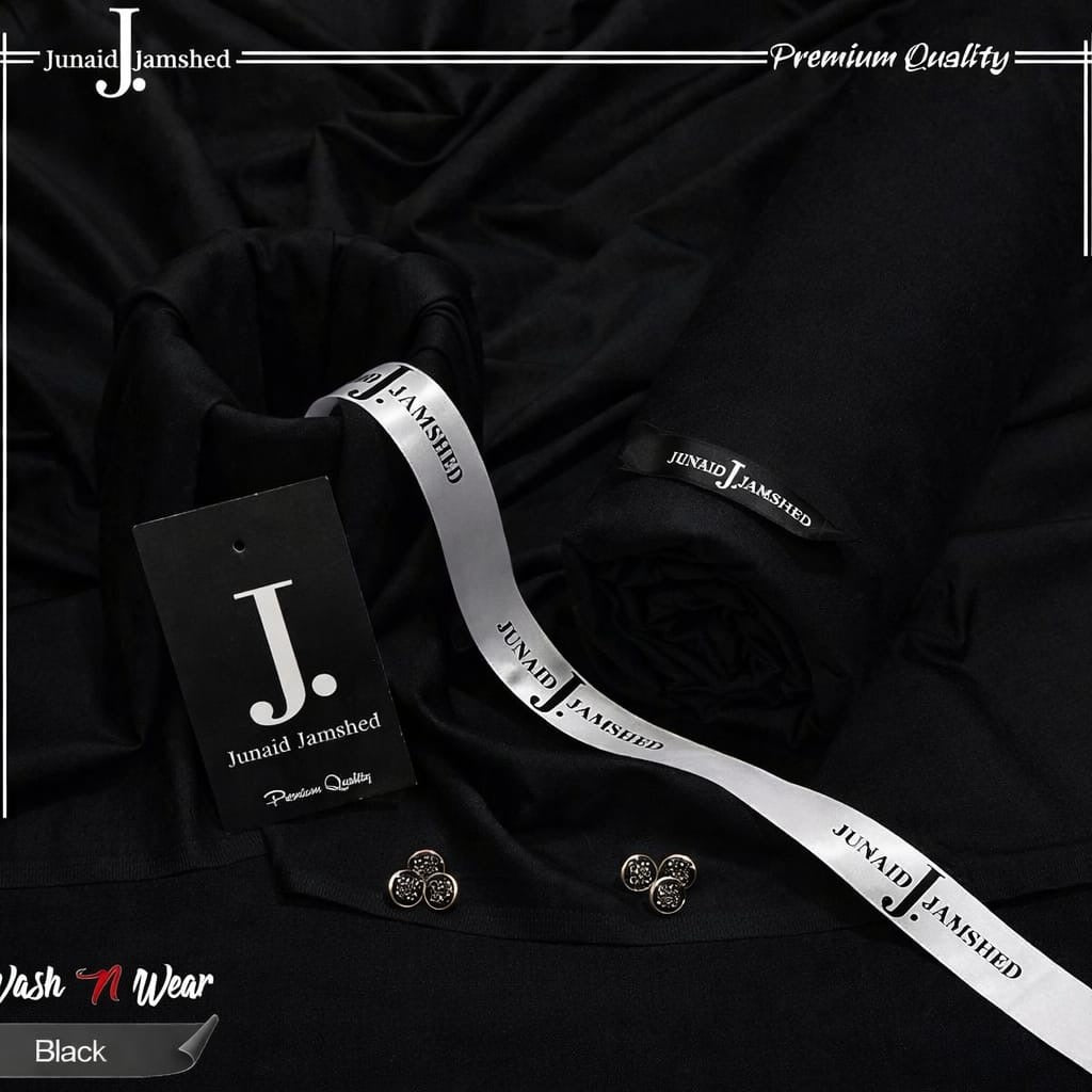Premium J. Boski Fabric for Men | Luxury Boski | BLACK