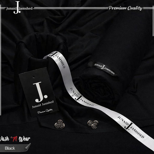 Premium J. Boski Fabric for Men | Luxury Boski | BLACK