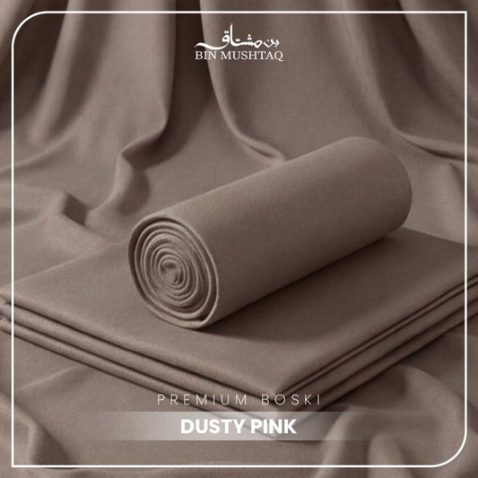 Dusty Pink - Imperial Original Unstitched Boski - Bin Mushtaq