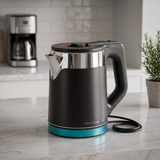 Fast Boiling & Modern Kitchen Design – 1.5L 1000W Electric Kettle - Armaa Store Pk
