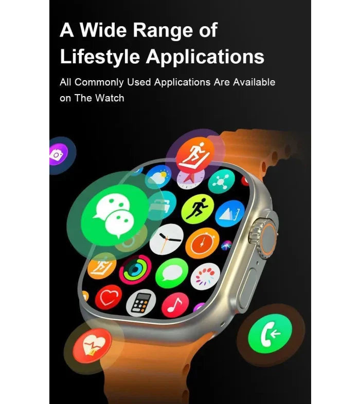 HW Ultra 2 Smart Watch with Amoled Display - Android Smart Watch